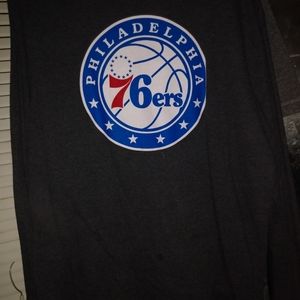 76ers long sleeve shirt